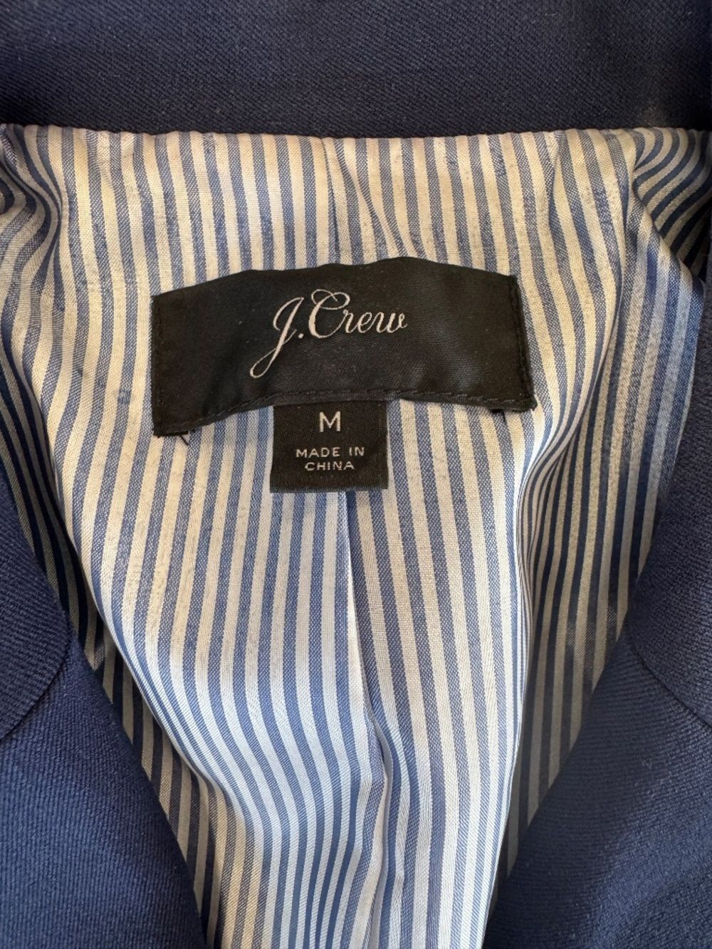 J. Crew Schoolboy Classic Preppy Blazer Navy Size M - Picture 6 of 16